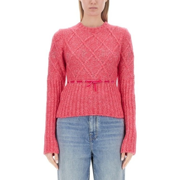 Cormio Textured Diamond Knit Sweater - NWT